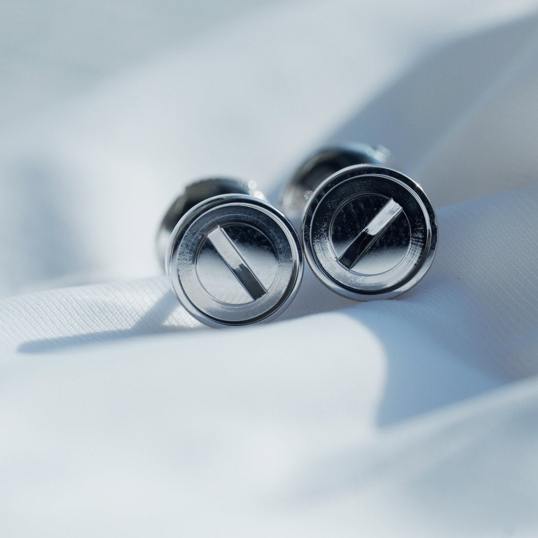[Marin-Jewelry]LOVE EARRINGS SILVER 10MM