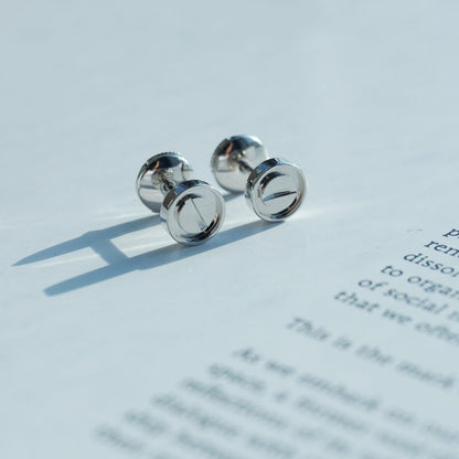 [Marin]LOVE EARRINGS SILVER 10MM