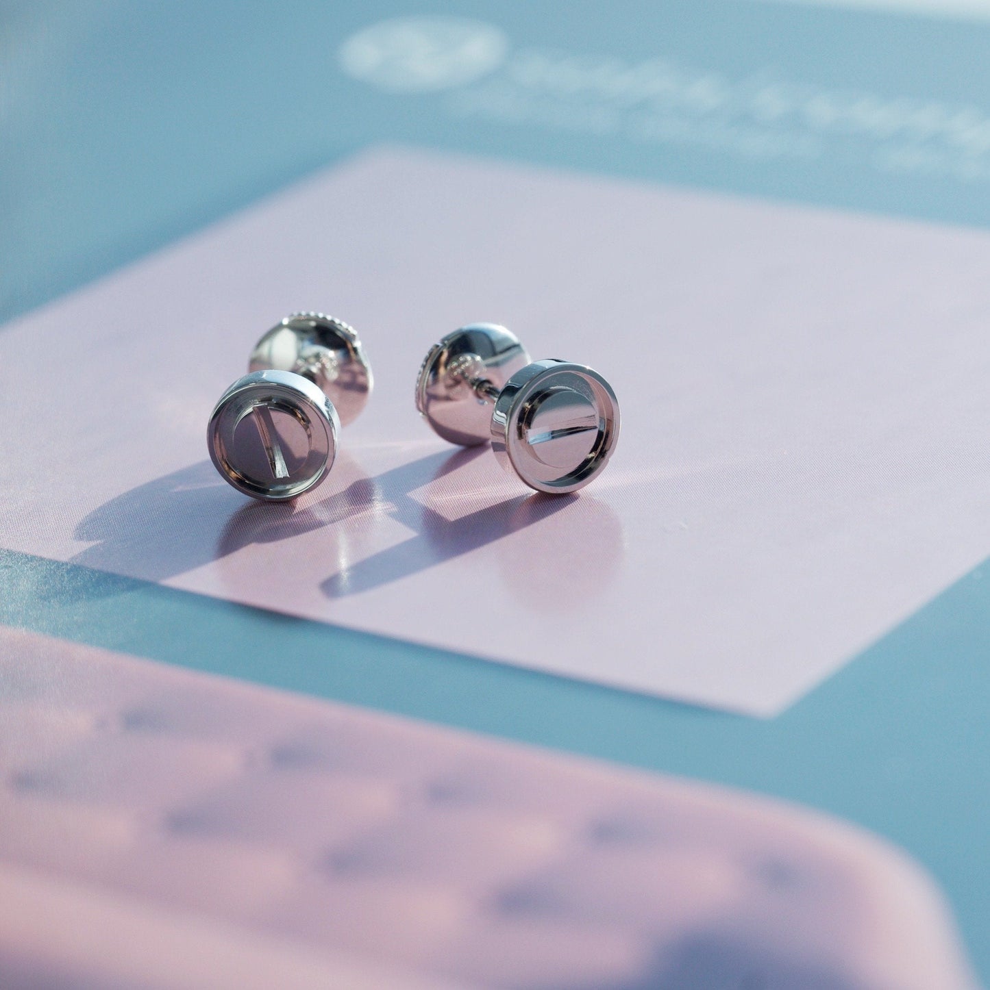 [Marin-Jewelry]LOVE EARRINGS SILVER 10MM
