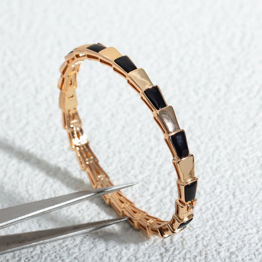 [Marin]SERPENTI BRACELET PINK GOLD ONYX