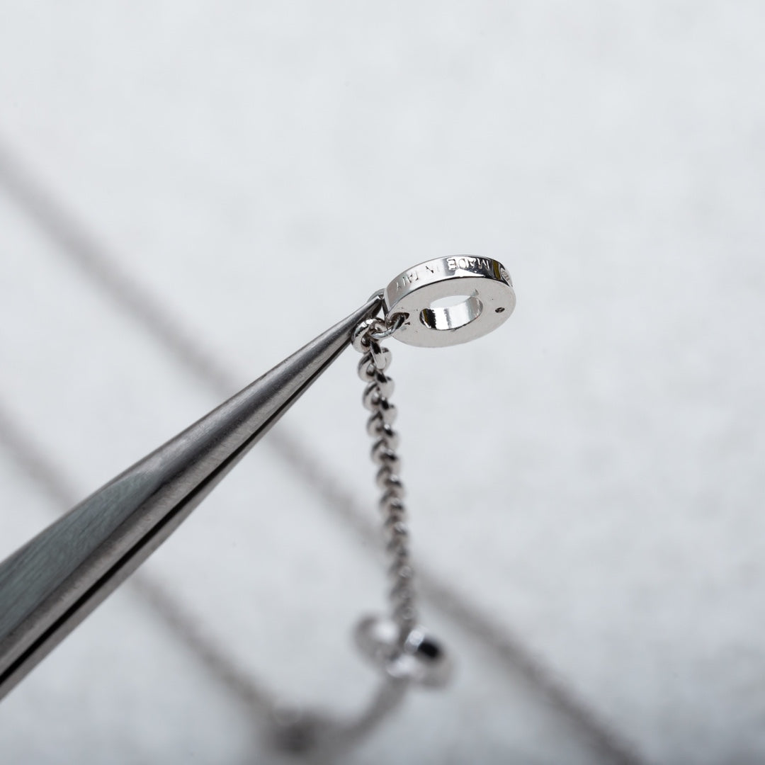 [Marin]PARENTESI NECKLACE SILVER