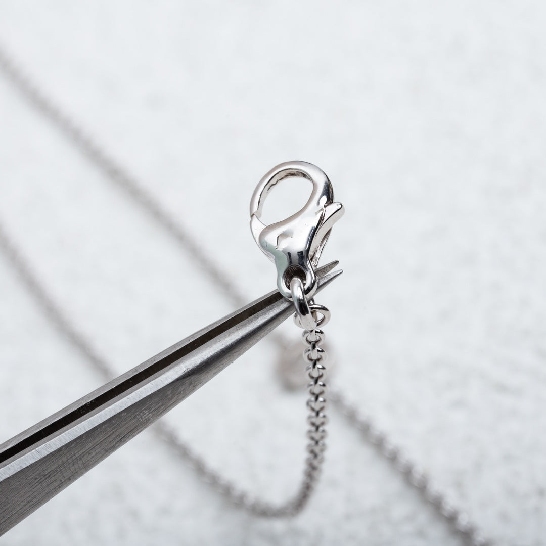 [Marin]PARENTESI NECKLACE SILVER
