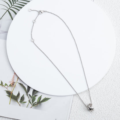 [Marin]PARENTESI NECKLACE SILVER