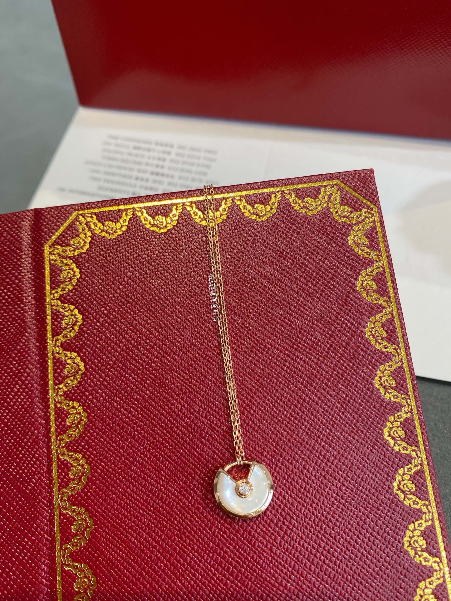 [Marin-Jewelry]AMULETTE Marin-Jewelry GOLD MOP NECKLACE