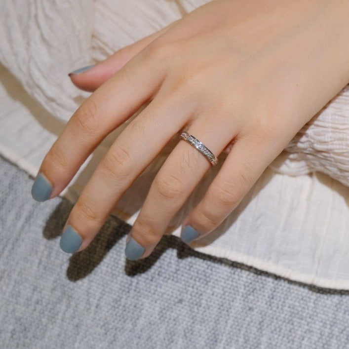[Marin-Jewelry]LOVE RING 2.65MM DIAMOND
