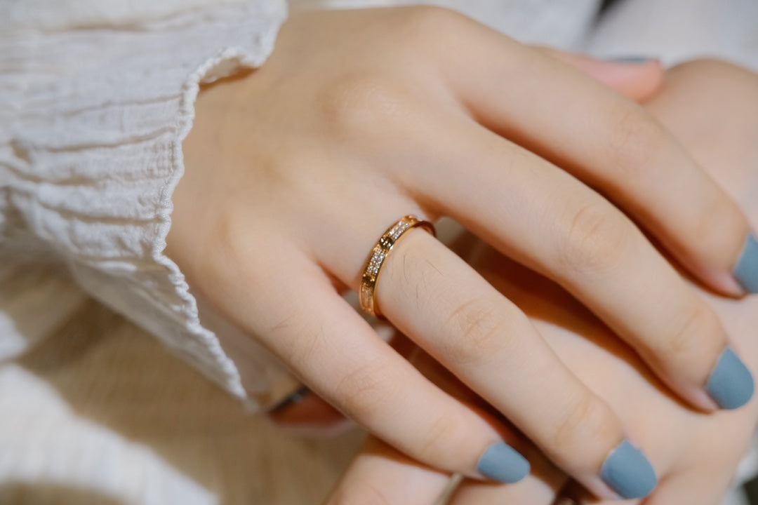 [Marin]LOVE RING 2.65MM DIAMOND