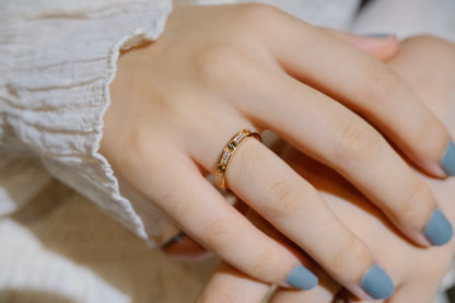 [Marin-Jewelry]LOVE RING 2.65MM DIAMOND