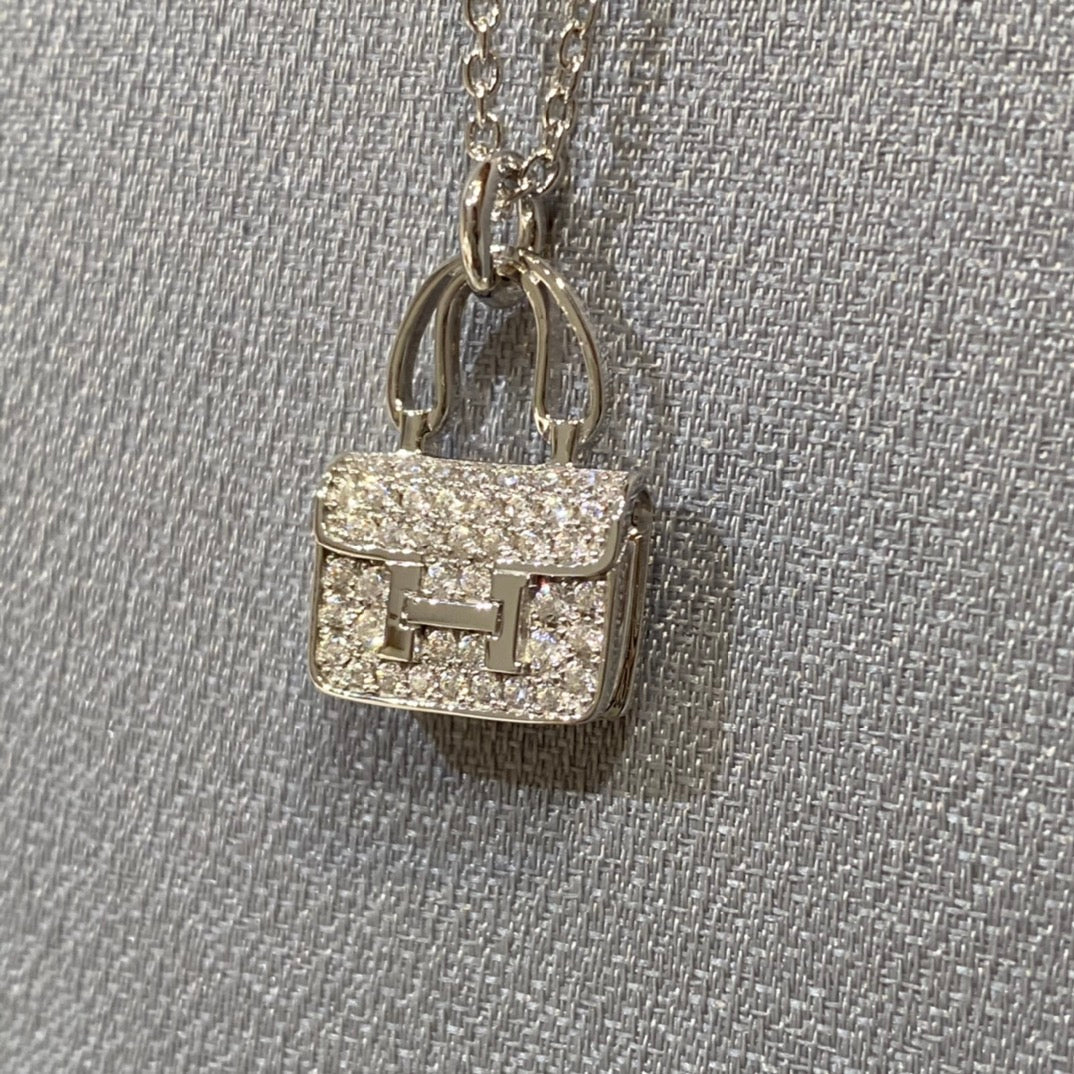 [Marin]COLLIER PENDENTIF DIAMANT CONSTANCE