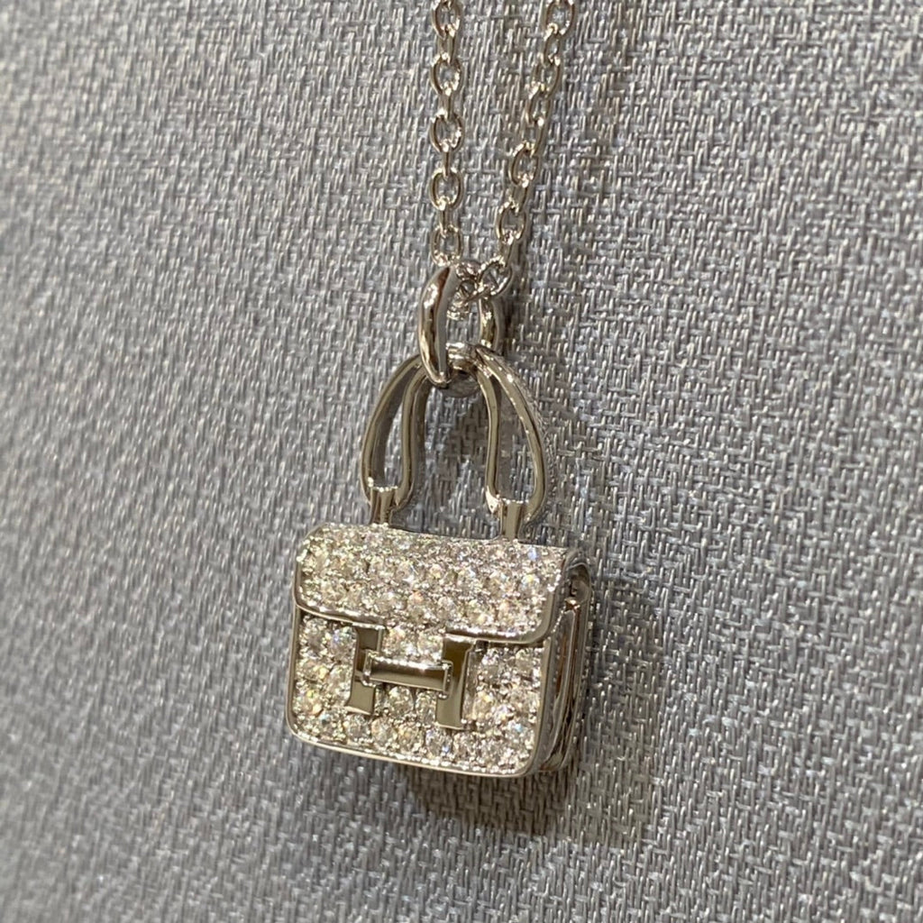 [Marin]CONSTANCE PEDANT DIAMOND NECKLACE