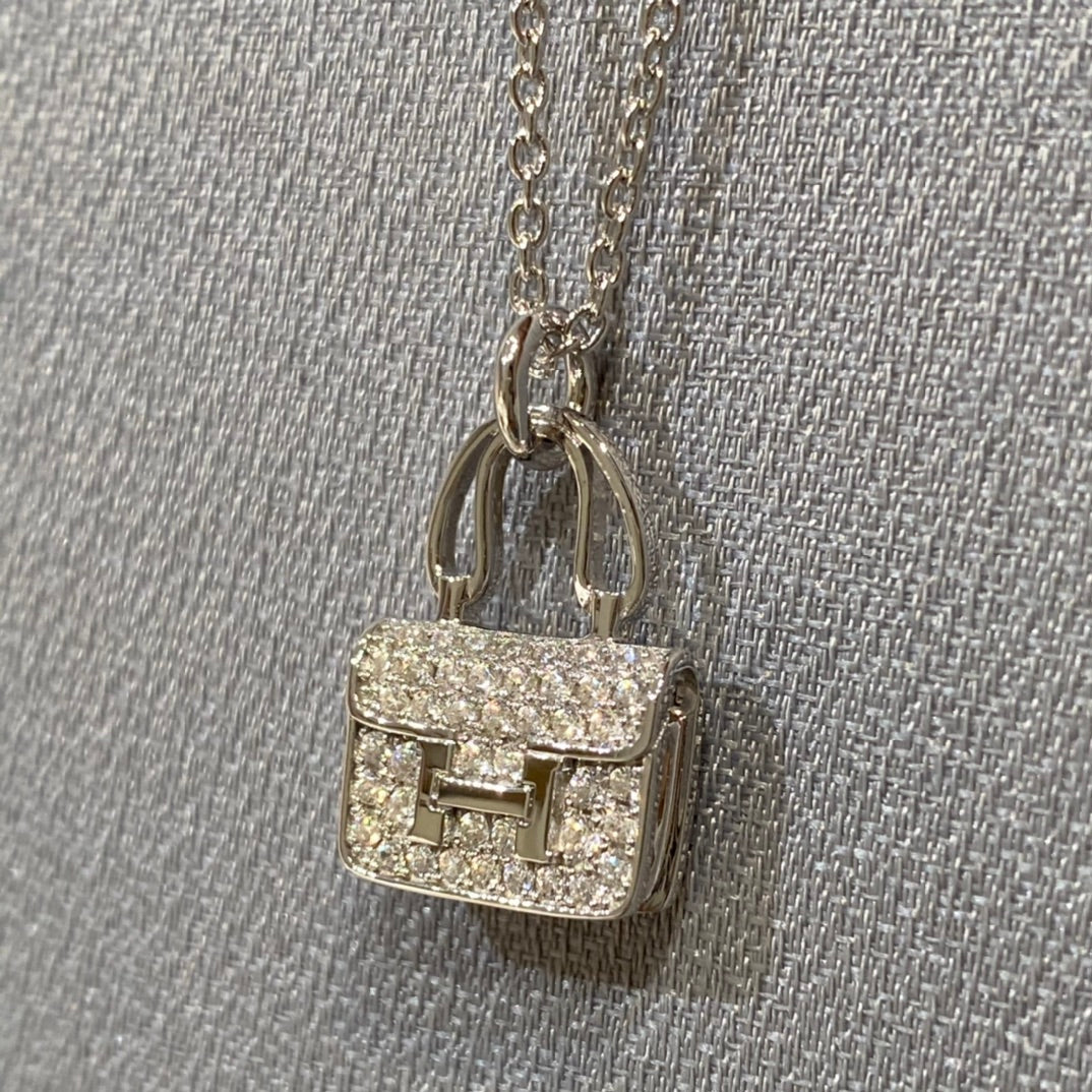 [Marin]COLLIER PENDENTIF DIAMANT CONSTANCE