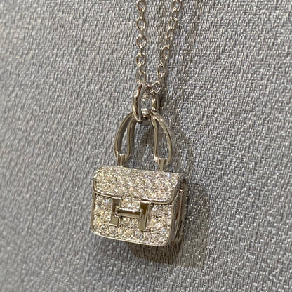 [Marin-Jewelry]CONSTANCE PEDANT DIAMOND NECKLACE