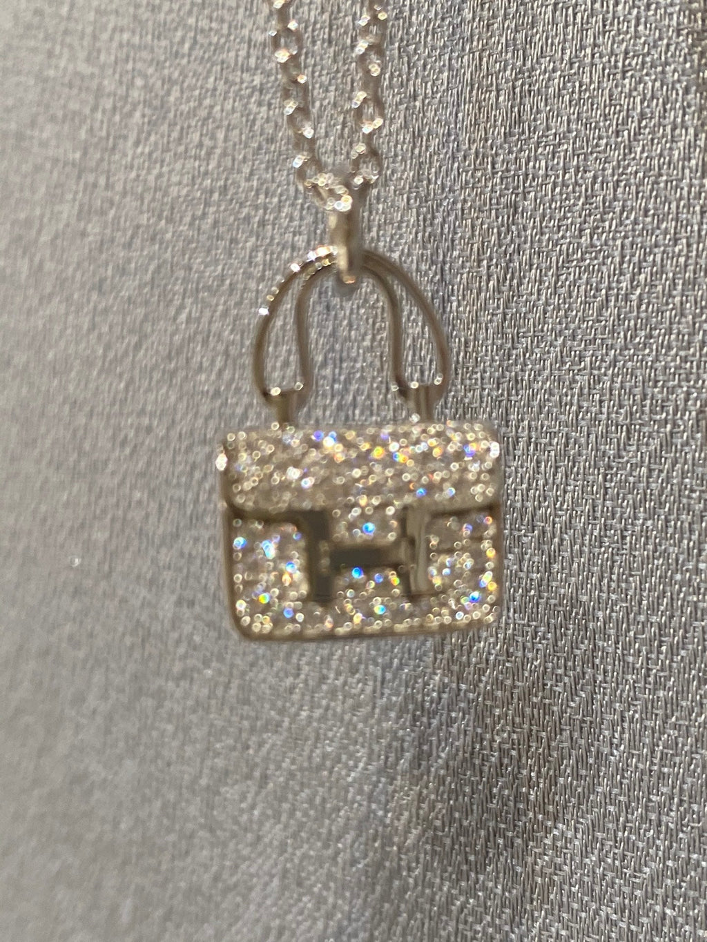 [Marin]CONSTANCE PEDANT DIAMOND NECKLACE