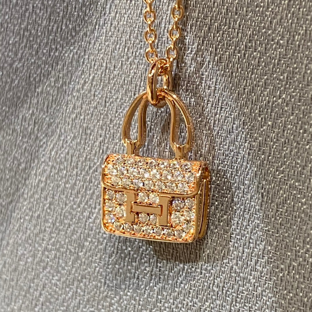 [Marin]COLLIER PENDENTIF DIAMANT CONSTANCE