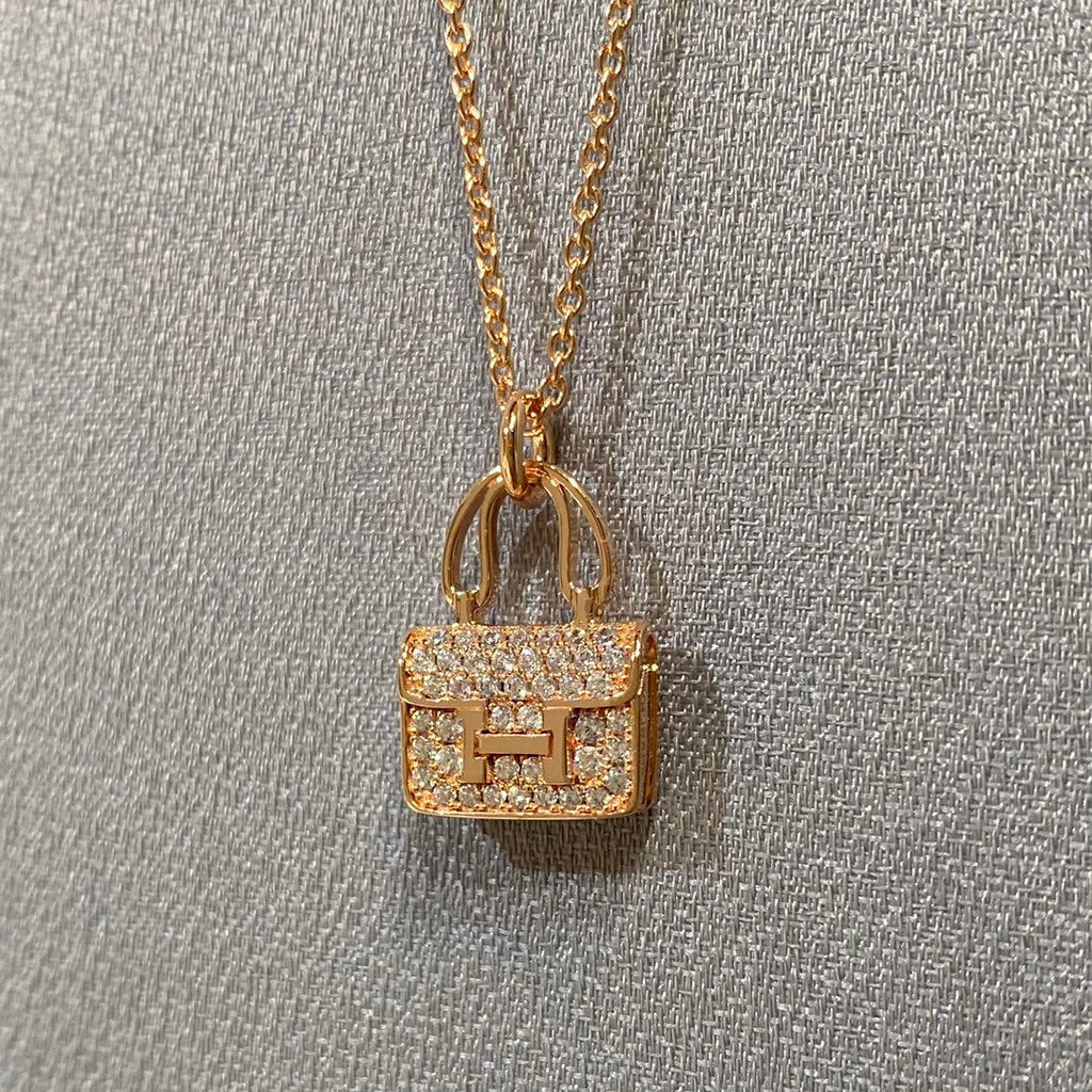 [Marin]CONSTANCE PEDANT DIAMOND NECKLACE