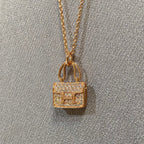 [Marin]CONSTANCE PEDANT DIAMOND NECKLACE