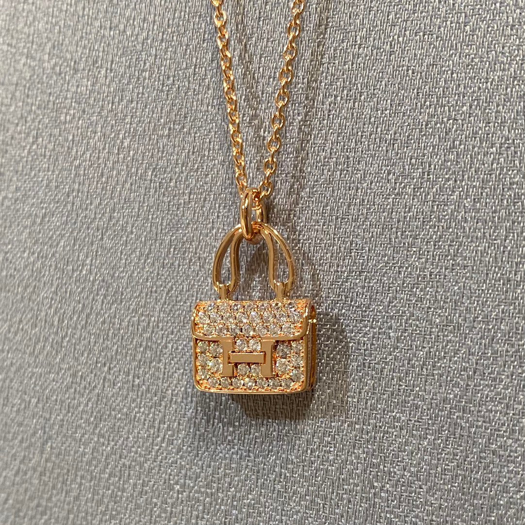[Marin-Jewelry]CONSTANCE PEDANT DIAMOND NECKLACE