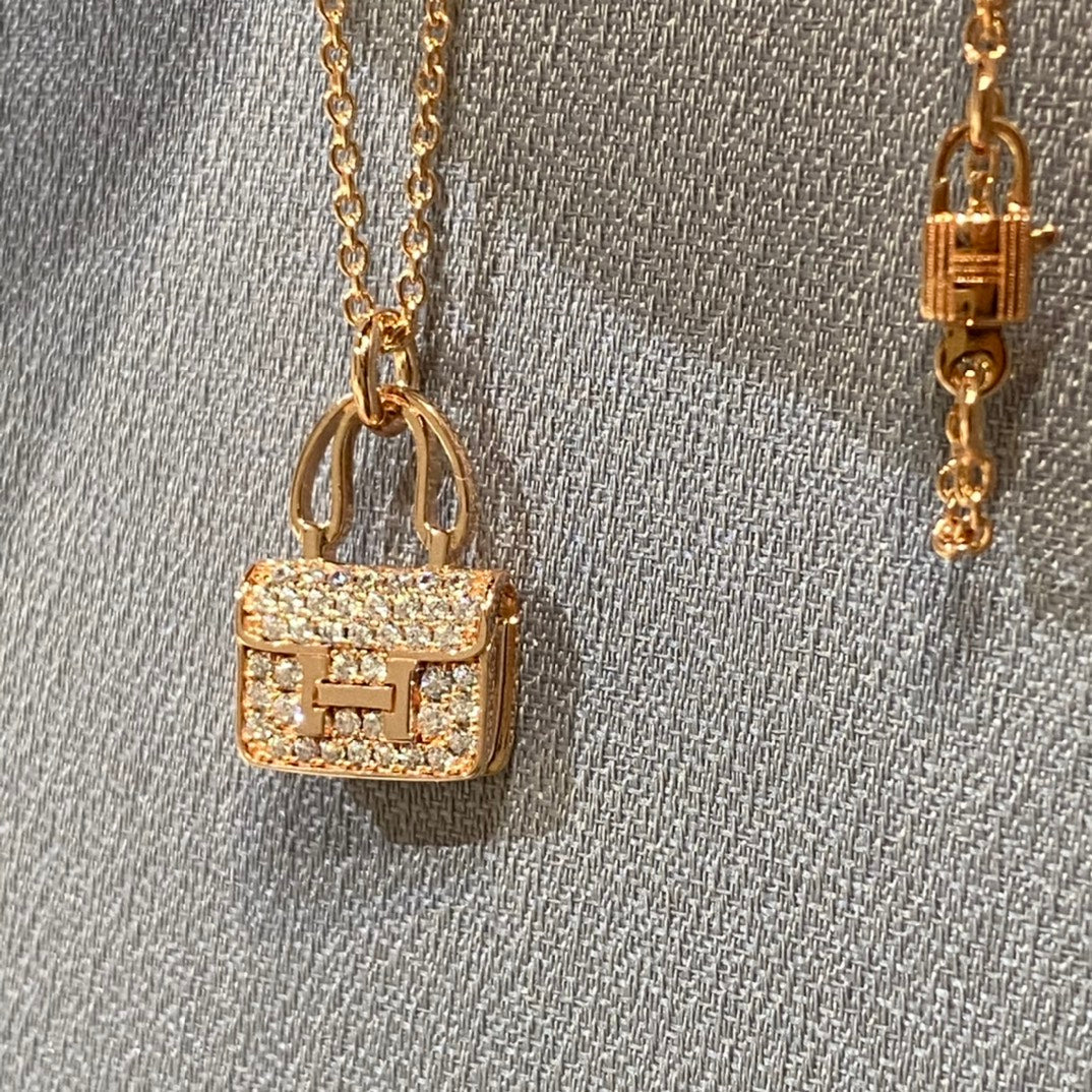 [Marin]COLLIER PENDENTIF DIAMANT CONSTANCE