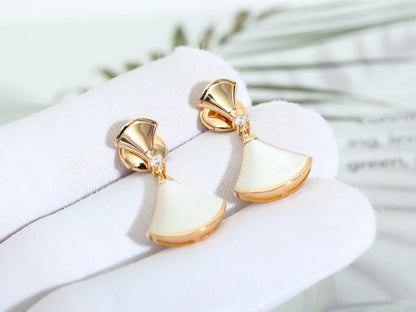 [Marin]DREAM MOP PINK GOLD EARRINGS