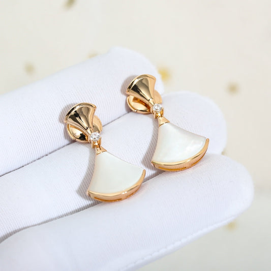[Marin]DREAM MOP PINK GOLD EARRINGS