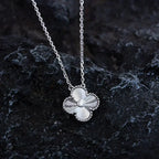 [Marin]CLOVER COLLIER LASER DIAMANT 15 MM ARGENT