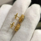 [Marin]CLOVER MINI 9.5MM MALACHITE  EARRINGS
