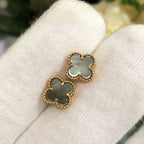 [Marin]CLOVER MINI GOLD EARRINGS