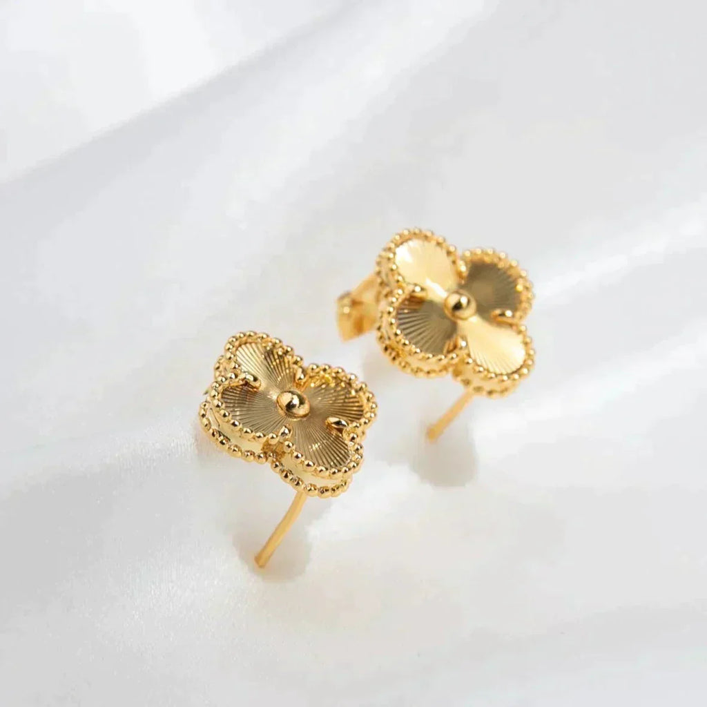 [Marin]BOUCLES D'OREILLES CLOVER MEDIUM 1 MOTIFS LASER
