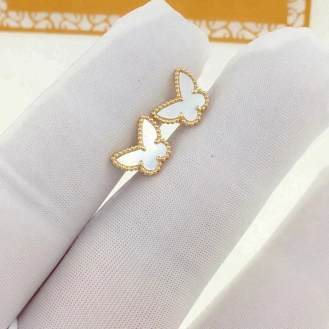[Marin]BOUCLES D'OREILLES PAPILLON DOUX