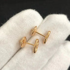 [Marin]CHAINE SMALL EARRINGS GOLD AND SILVER