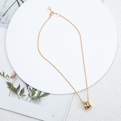 [Marin]SERPENTI PINK GOLD NECKLACE DIAMOND
