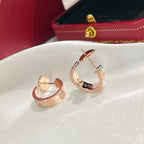 [Marin]ラブイヤリング 5.7MM 2ダイヤモンド