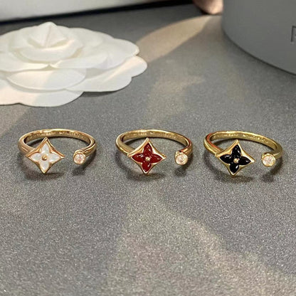 [Marin-Jewelry]STAR 1 DIAMOND OPEN RING