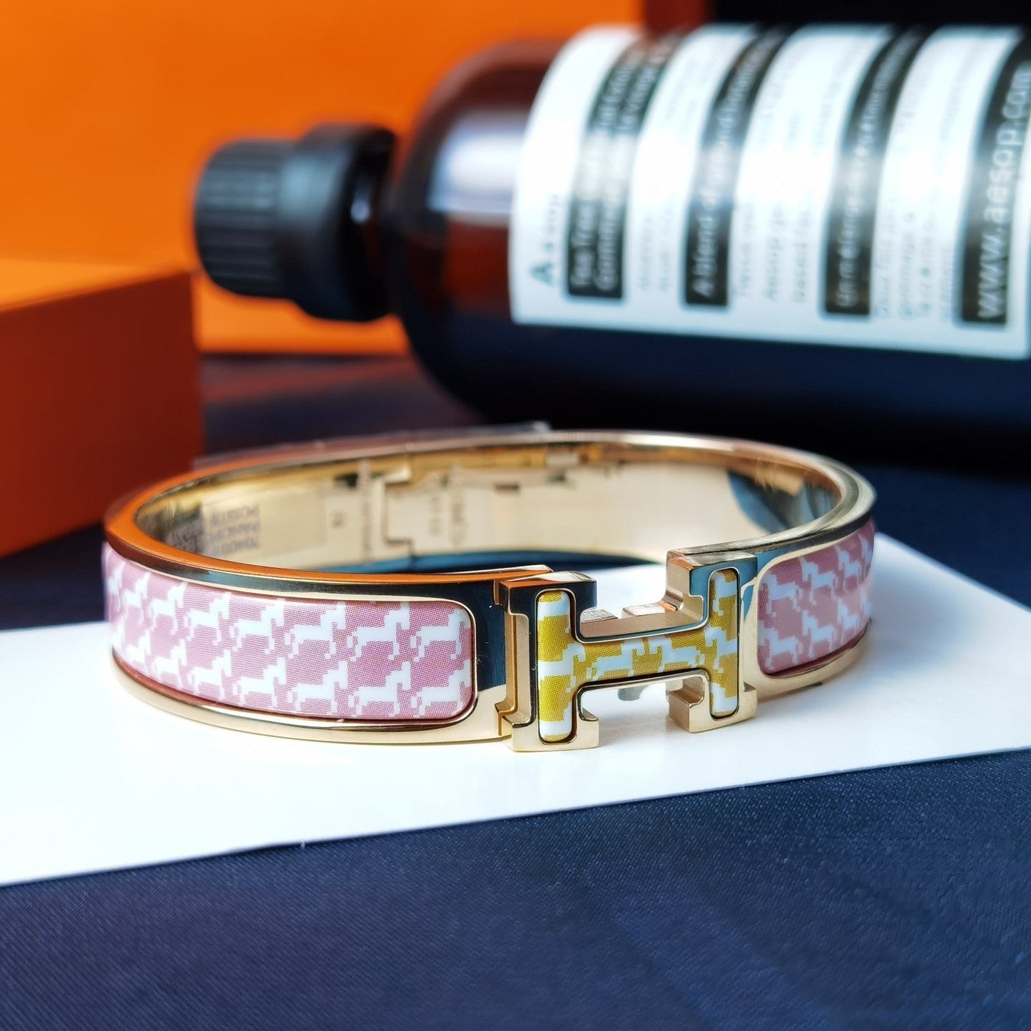 [Marin-Jewelry]H HORSE BRACELET 12MM