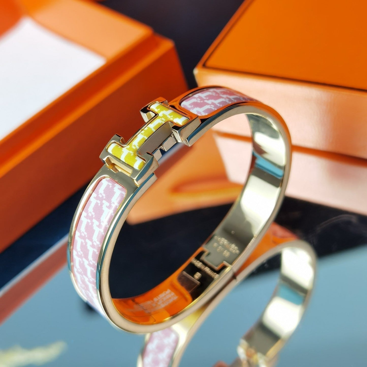 [Marin-Jewelry]H HORSE BRACELET 12MM