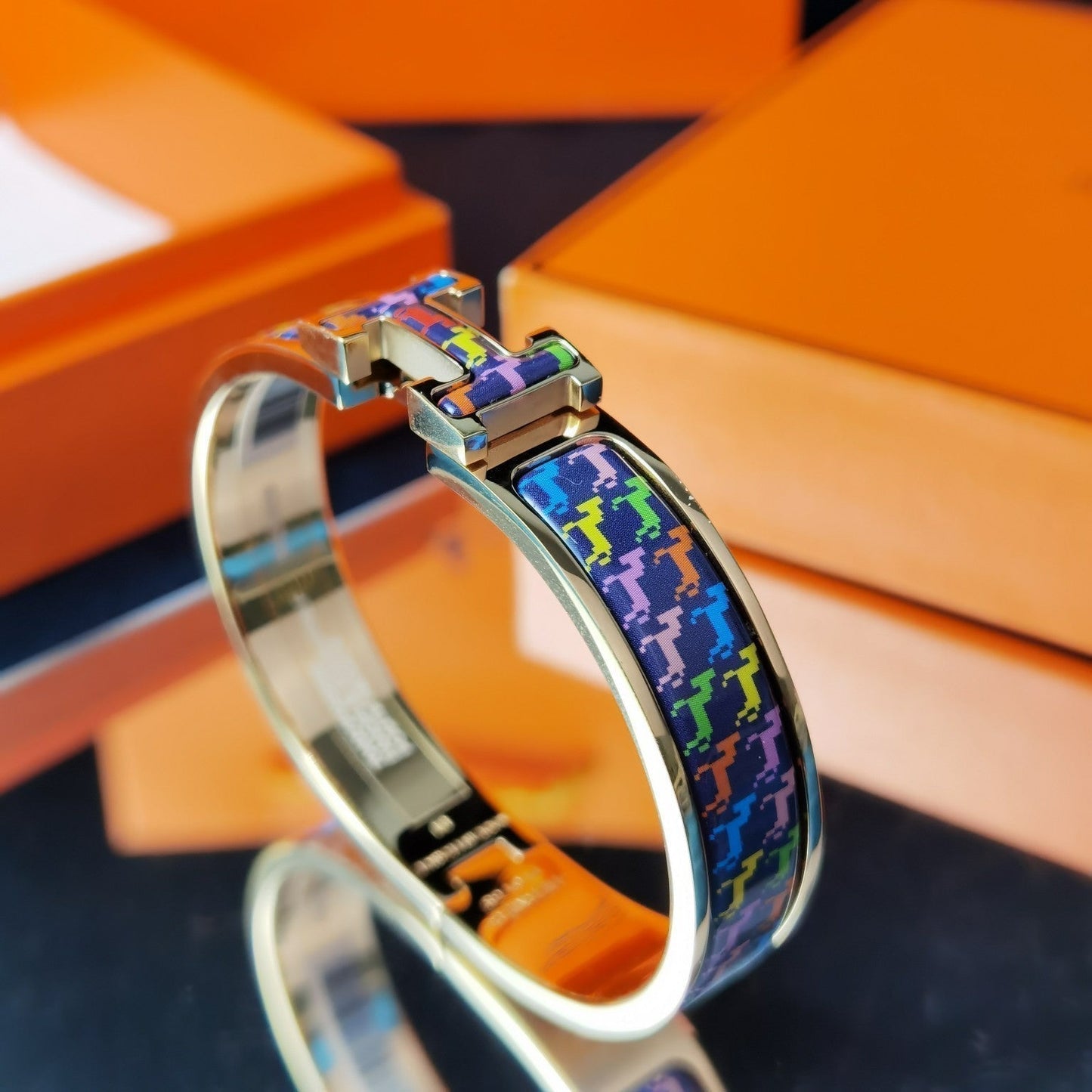[Marin-Jewelry]H HORSE BRACELET 12MM