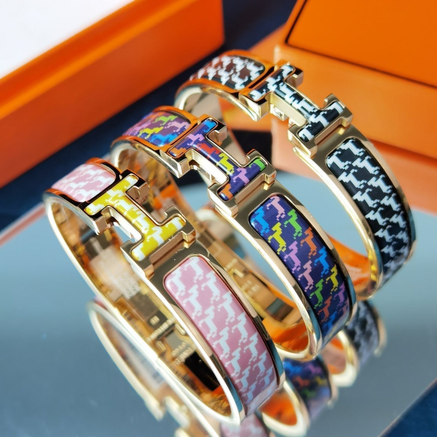 [Marin-Jewelry]H HORSE BRACELET 12MM