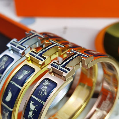 [Marin]H COUVERTURES DARK BLUE BRACELET