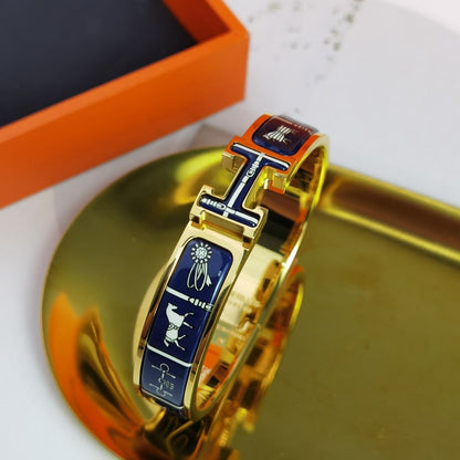 [Marin]H COUVERTURES DARK BLUE BRACELET