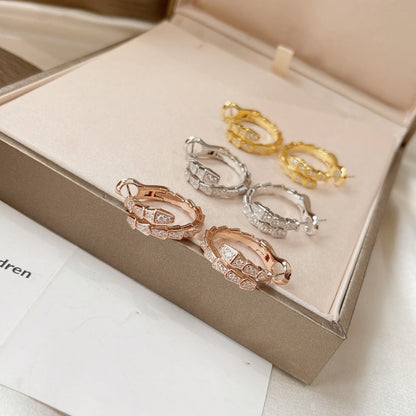 [Marin]SERPENTI EARRINGS DIAMOND