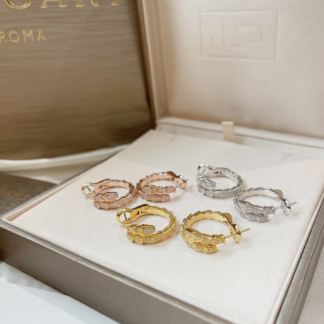 [Marin]SERPENTI EARRINGS DIAMOND
