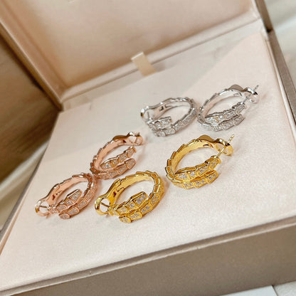 [Marin]SERPENTI EARRINGS DIAMOND