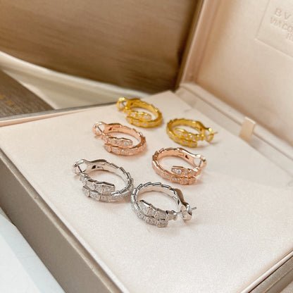 [Marin]SERPENTI EARRINGS DIAMOND