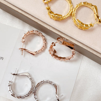 [Marin]SERPENTI EARRINGS DIAMOND
