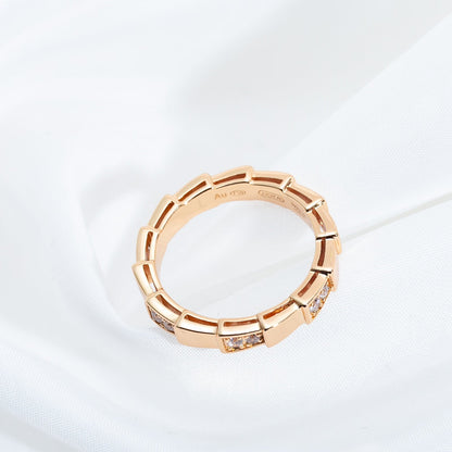[Marin]SERPENTI RING PINK GOLD  3MM