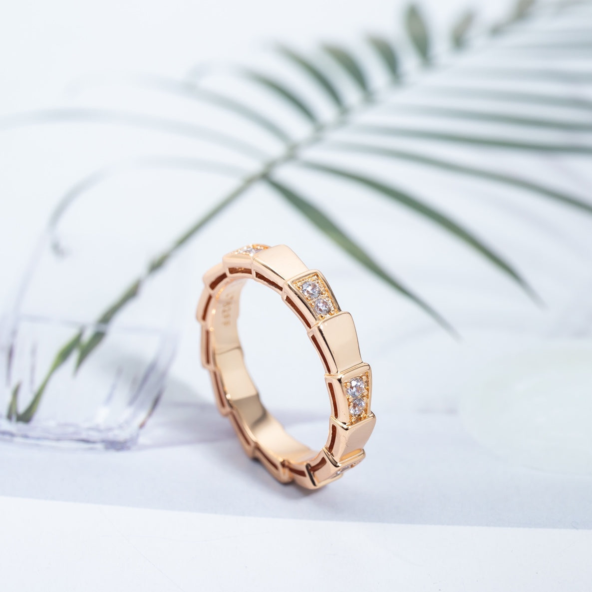 [Marin]SERPENTI RING PINK GOLD  3MM