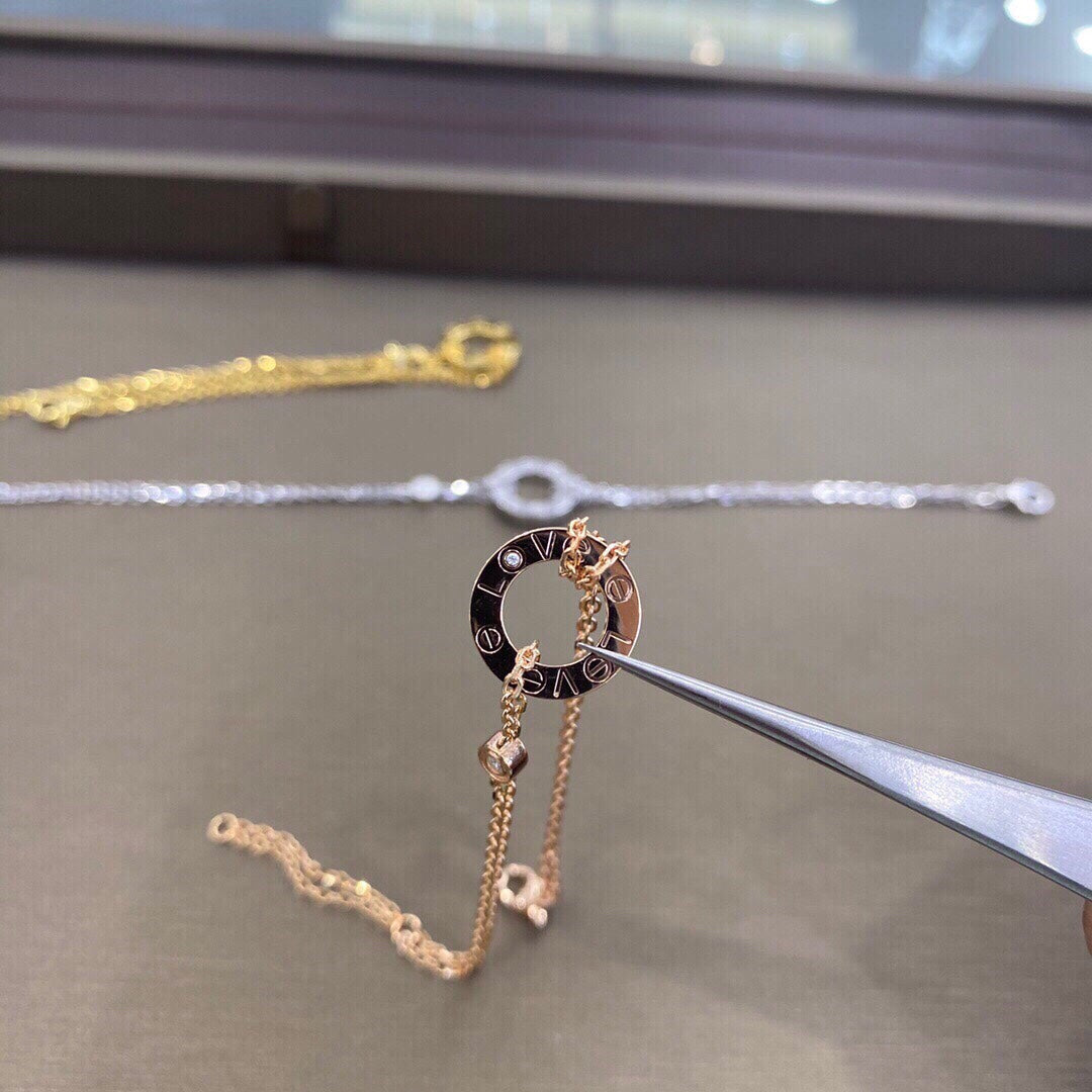 [Marin-Jewelry]LOVE BRACELET 2 DIAMOND