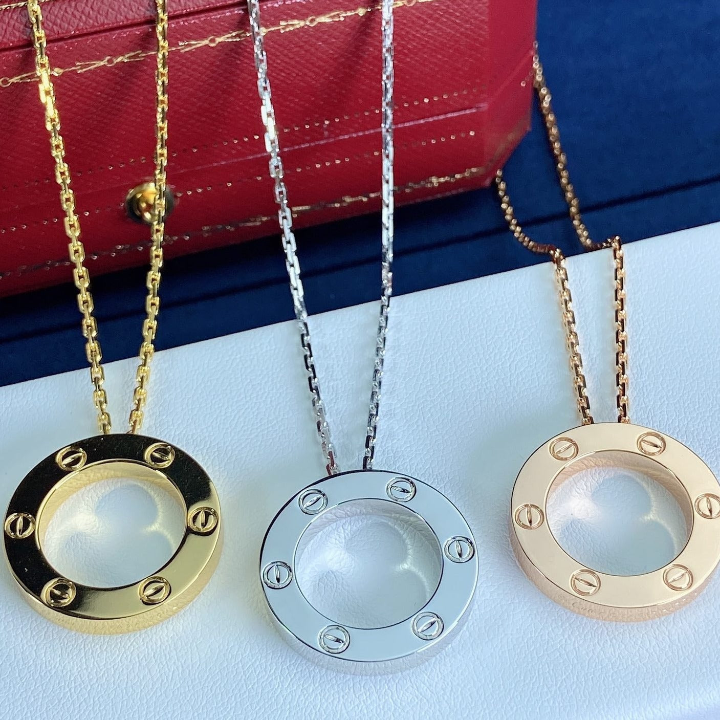 [Marin-Jewelry]LOVE NECKLACE 16MM
