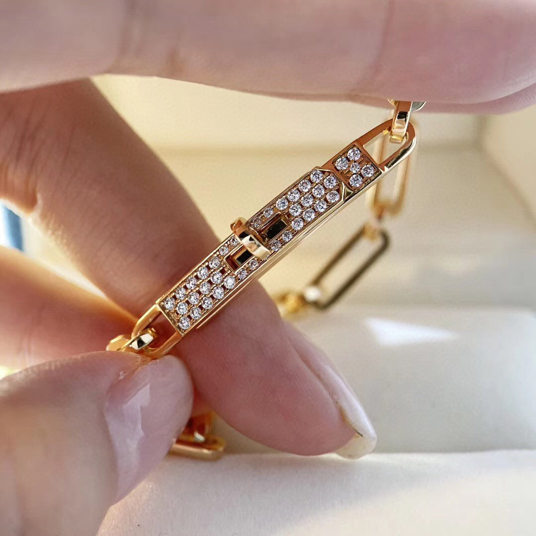 [Marin]CHAINE BRACELET SMALL MODEL DIAMOND