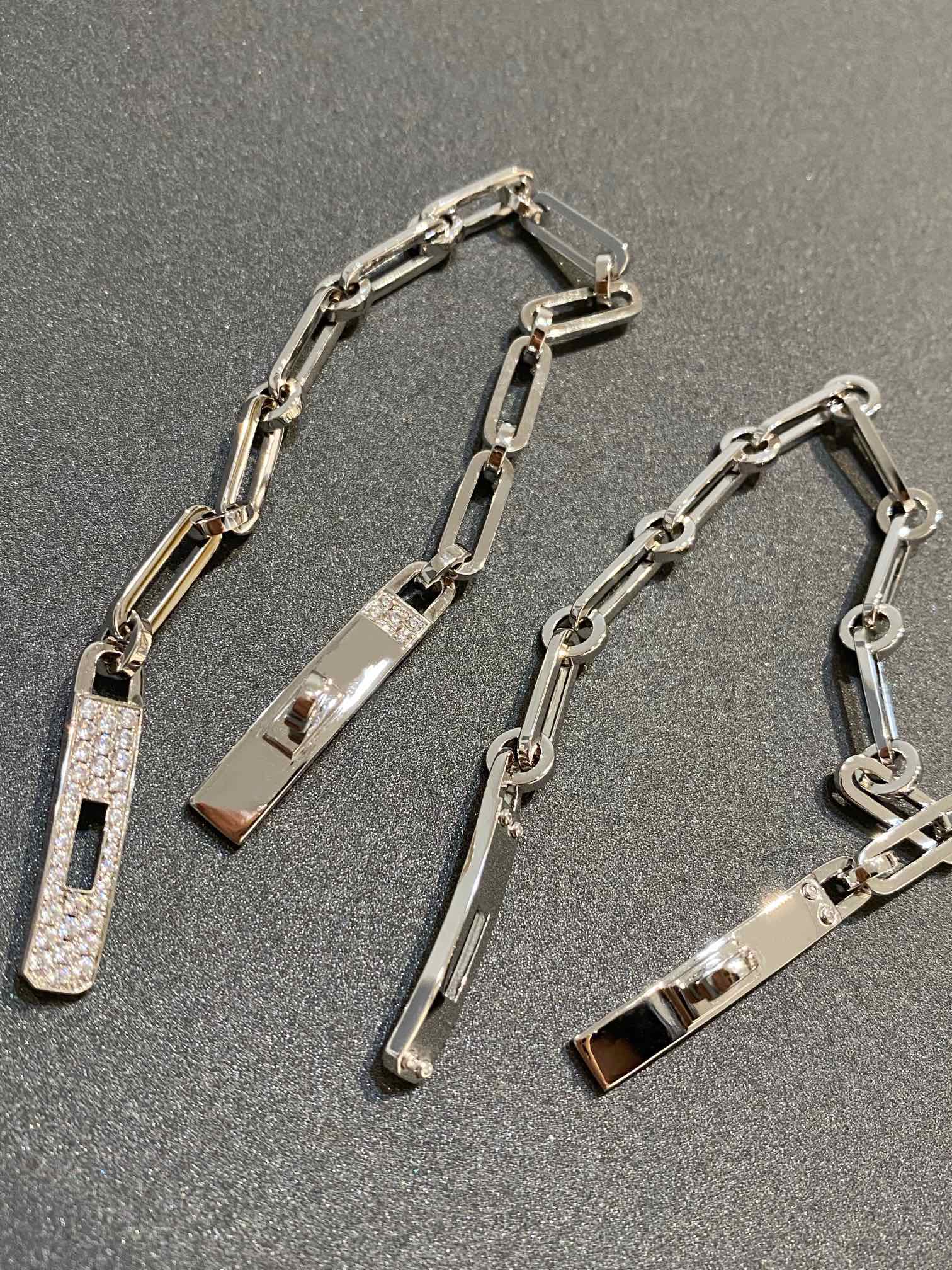 [Marin]CHAÎNE BRACELET PETIT MODÈLE DIAMANT