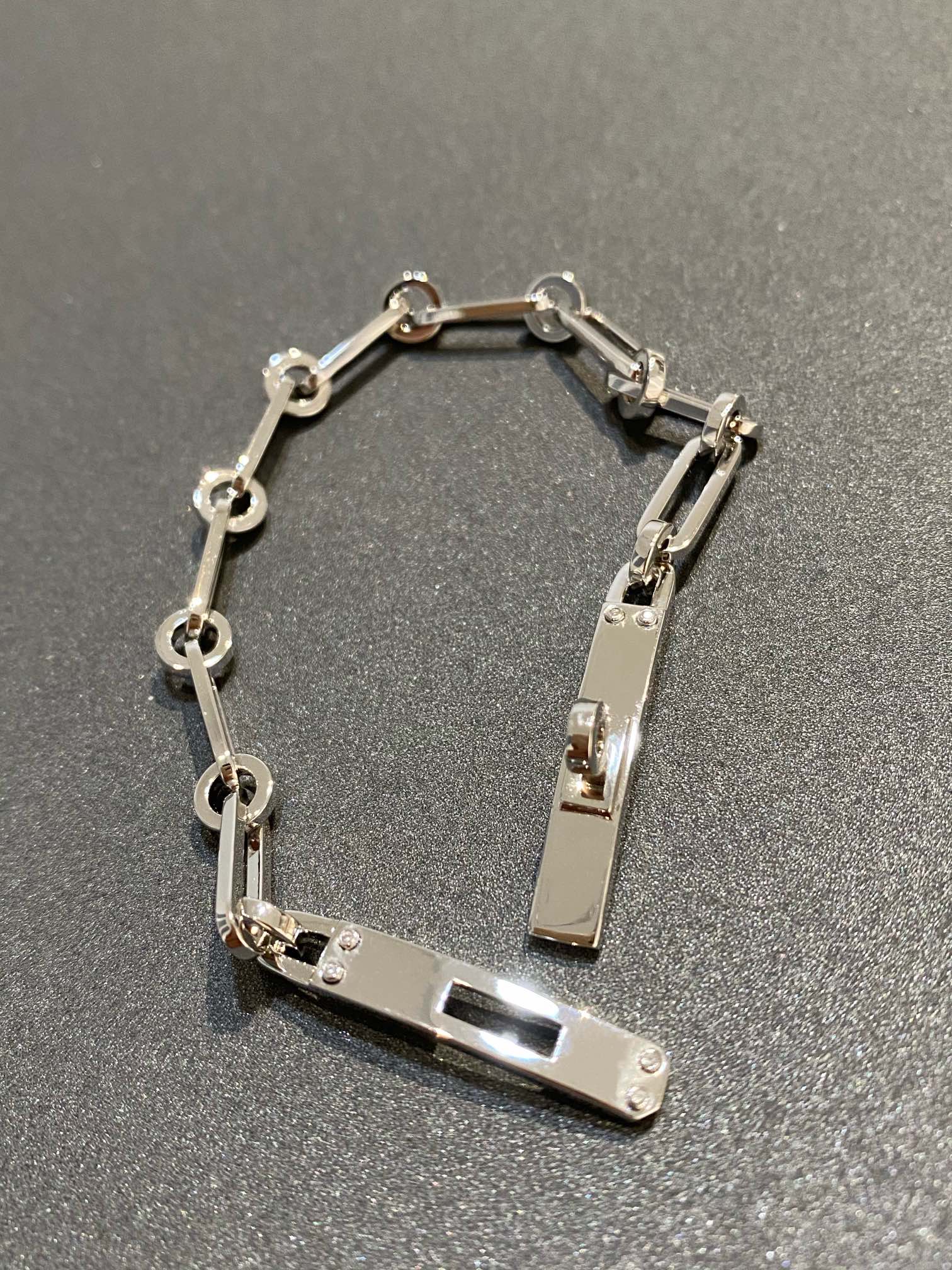 [Marin]CHAINE BRACELET SMALL MODEL DIAMOND